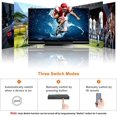 thumbnail image 5 of (Nouvelle Version) Commutateur HDMI 4K60Hz, Commutateur HDMI 2.0 5 Ports avec Télécommande Support Auto Switch, HDR10, Dolby, 5 of 5