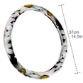 thumbnail image 4 of Daisy 14.5 Inch Printing PVC Leather Car Wheel Cover Auto Accessories, 4 of 6