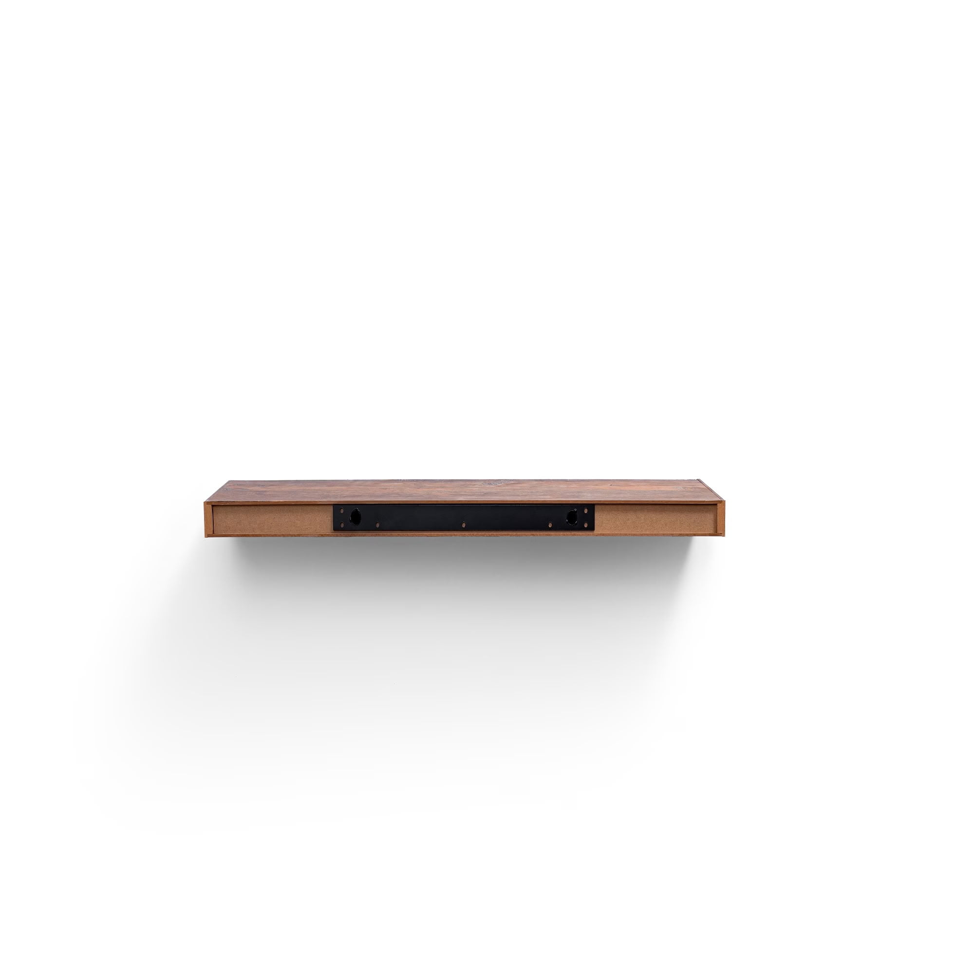 MAYEERTY 2-Piece Floating Shelves, Extra Wide 9" Deep Wood Mounted Display Rack with Invisible Brackets, for Living Room Bedroom Kitchen