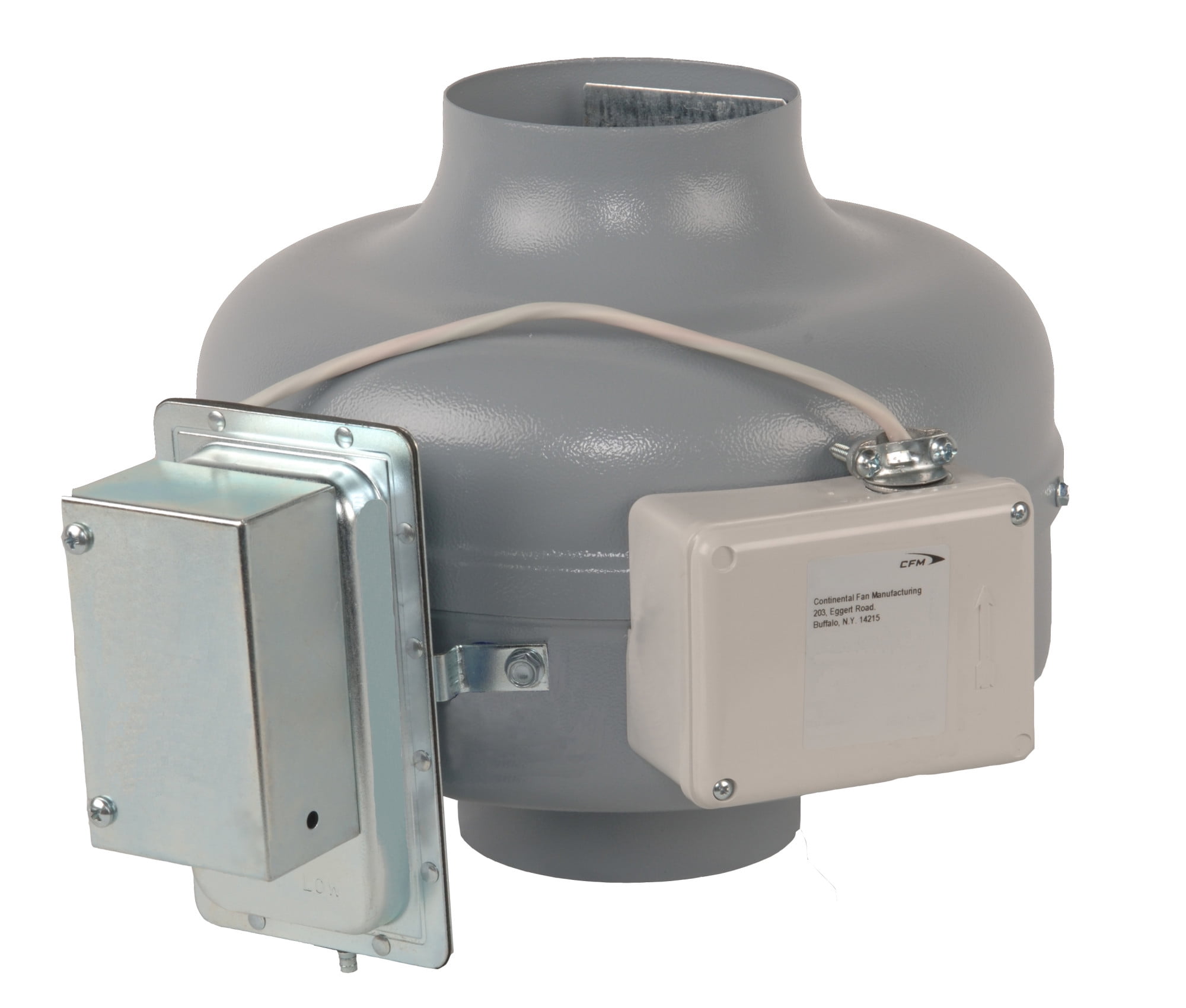 Continental Fan Manufacturing Dvk100bPm 152 Cfm InLine Dryer Booster