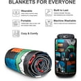 thumbnail image 2 of Puffy Camping Blanket - BLACK EXPLORER, 2 of 6