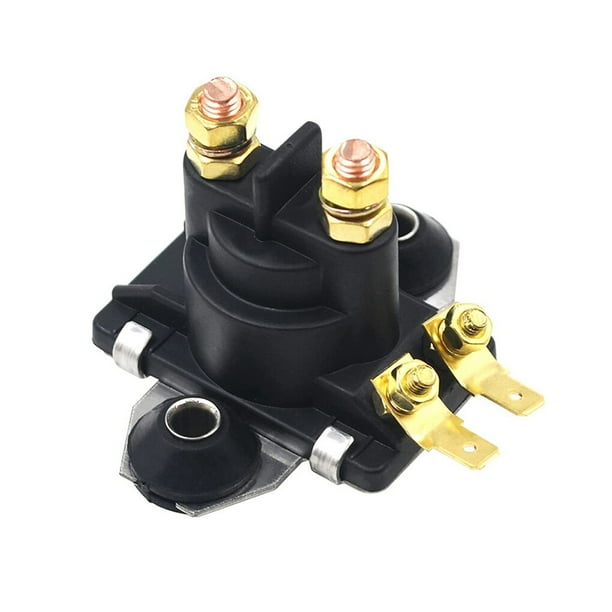 Solenoid Valve Starter Relay 12V Metal Workmanship Relays Handy Compact Size Replacement