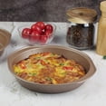 thumbnail image 4 of SKISUNO Wear Resistant Metal Oven Tray Golden Non Stick Baking Pan for Family Dinner and Parties, 4 of 8