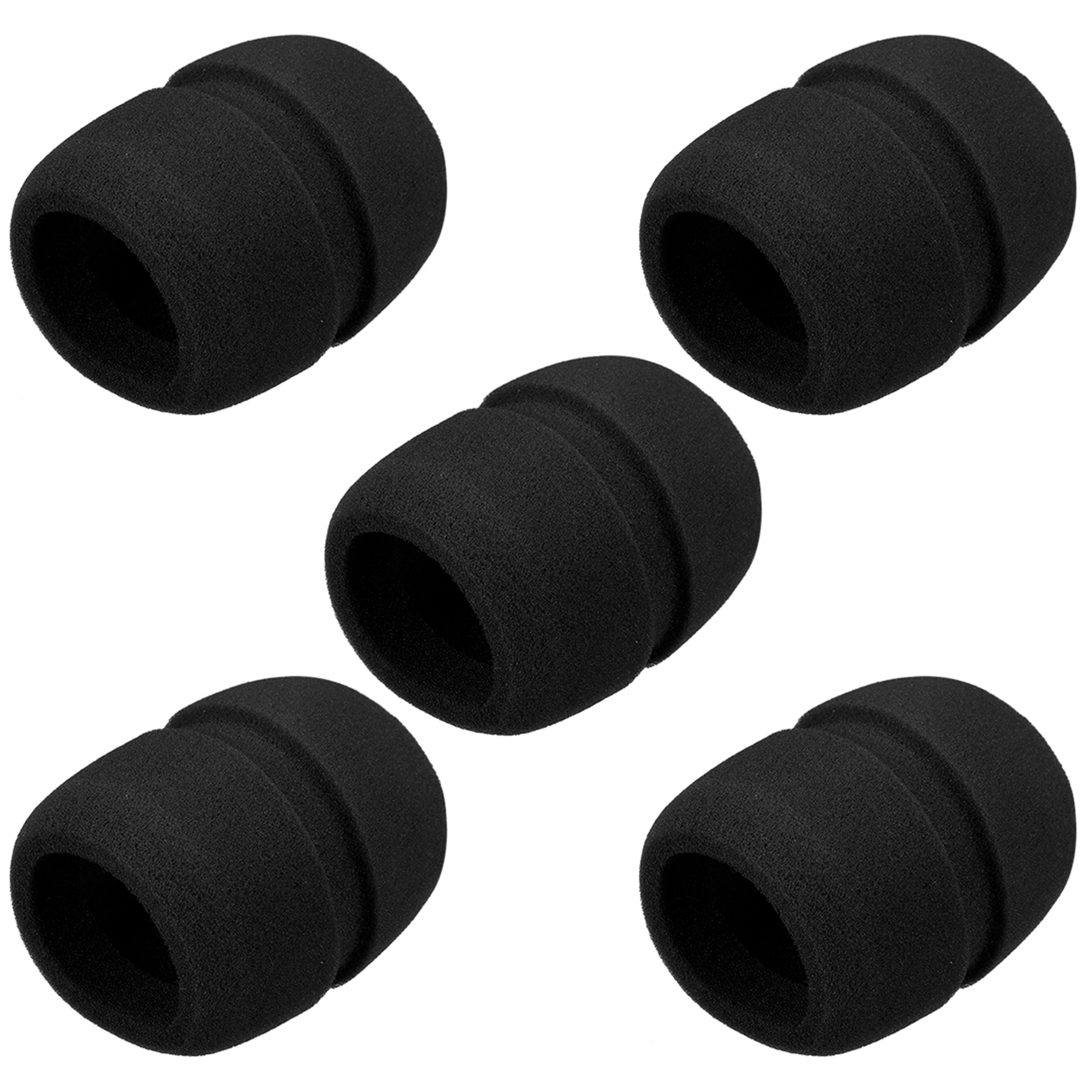 5PCS Sponge Foam Mic Cover Handheld Microphone Windscreen Shield