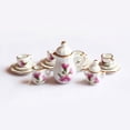 thumbnail image 3 of 15 piezas 1/12 Casa de Muñecas Miniatura Servicio para Utensilios Mesa de Cocina Porcelana Hogar, 3 of 6