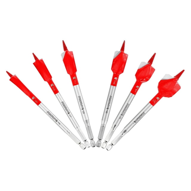 Set de brocas Diablo Demo Demon para madera incrustada con clavos, 6 unidades