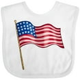 thumbnail image 3 of Inktastic American Flag Design Boys or Girls Baby Bib, 3 of 4