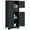 Black, variant on HOMCOM 50.5" Kitchen Pantry Storage Cabinet with Doors and Adjustable Shelf