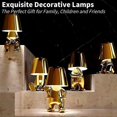 thumbnail image 3 of Gold Thinker Lamp Cordless Rechargeable Touch Table Lamp with USB Charging, 3 of 5