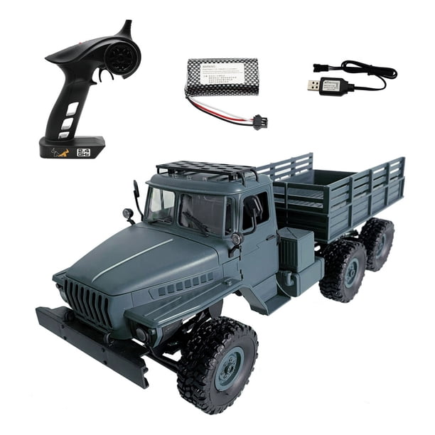 RC Truck Automobile Plaything Playthings de vehículos únicos Auto Toys Auto Wheel Transport Electric Control Electric Control para niños jugando azul Inevent FN002986-01