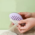 thumbnail image 3 of Pet Bath Brush with Shampoo Dispenser 2-in-1 Massage Grooming Tool for Dogs & Cats Gentle Bristles for Sensitive 80ml Capacity 11x7x3.7cm, 3 of 9