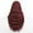 RED, variant on Komiseup Wig Women's Wavy Long Curly Hair With Natural Bangs In The Center