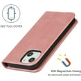 thumbnail image 5 of Case for iPhone 13 5G,iPhone 13 Case,PU Leather Folio Case Wallet with [Kickstand] [Card Slots] Cover [Protective TPU Interior Case] Compatible with Apple iPhone 13 6.1-inch,Rosegold, 5 of 14
