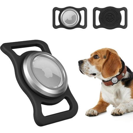 Waterproof AirTag Dog Collar Holder [1Pack] Airtag Watch Holder for Dog Collar  Waterproof Protective Case for Apple AirTag - Metal Case Prevents Chewing  for Medium to Large Dog Collar/Backpack