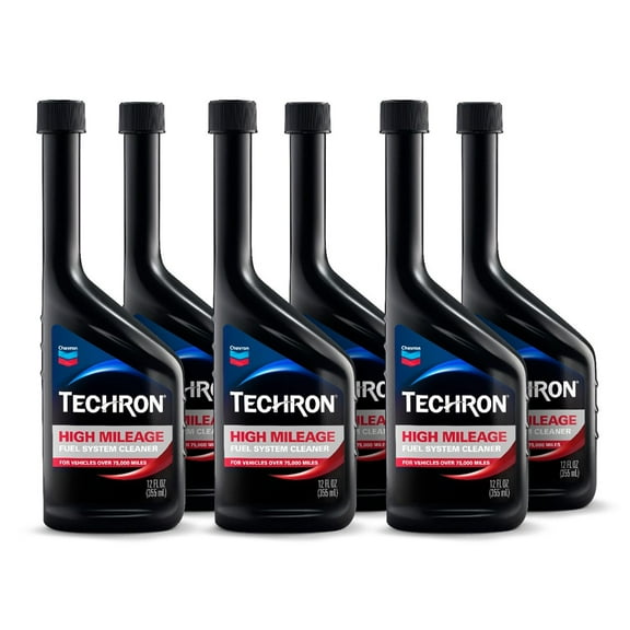 Techron High Mileage Fuel System Cleaner 6/12oz bottles
