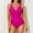 Hot Pink, variant on Bathing Suit,One Piece Bathing Suit for Women,Tankini Swimsuits for Women Tummy Control,Long Torso Swimsuits for Women,Shapewear Swimsuits for Women,Push-Up Swimsuit Orange M