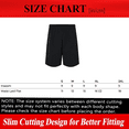 thumbnail image 2 of American Apparel Pique Shorts for Men, Classic Gym Shorts, Black Summer Activewear, Pack 3, Sizes S-2XL, 2 of 5