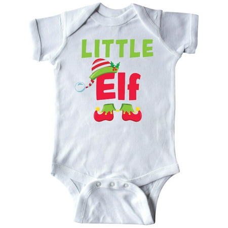 

Inktastic Christmas Little Elf Gift Baby Boy or Baby Girl Bodysuit