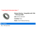 thumbnail image 2 of Release Bearing - Compatible with 1986 - 1998 Saab 9000 1987 1988 1989 1990 1991 1992 1993 1994 1995 1996 1997, 2 of 2