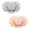 Pink & Gray, variant on RaZbaby Keep-it-Kleen Pacifier 0-36m (2-Pack), Closes Automatically When Dropped | Elephant/Monkey
