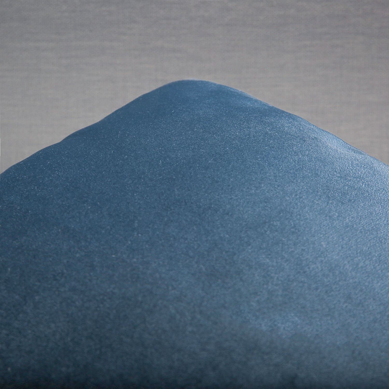 Phantoscope Silky Velvet Decorative Throw Pillow, 20 x 20 in, Dark Blue, 1 Pack