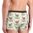 thumbnail image 3 of Goofa Flower Chicken Printed Men's Boxer Briefs Underwear, Moisture-Wicking Underwear, Trunk,Soft and Breathable Cotton Underwear-XX-Large, 3 of 9