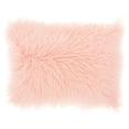 thumbnail image 3 of Couture Fur Seafoam Tibetan Sheepskin Pillow, 3 of 6