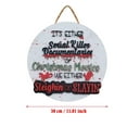 thumbnail image 3 of Christmas Decoration Hanging Welcome Sign Door Decoration, 3 of 6