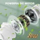 thumbnail image 3 of Extractor de Baño FASDUNT 9.8" Luz LED 120 CFM Silencioso, 3 of 8