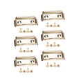 thumbnail image 1 of 6 Piezas Clips para Portapapeles perfecl Montables Metal Ligero Oficina, 1 of 8