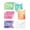Multi-color, variant on Paper Frenzy Watercolor Appreciation Thank You Note Cards & White Envelopes - 25 pack