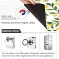 thumbnail image 4 of Yayeee Magnetic Dishwasher Cover for The Front Decoration Home Kitchen Machine Sticker Protector, Olive Leaf, 4 of 6