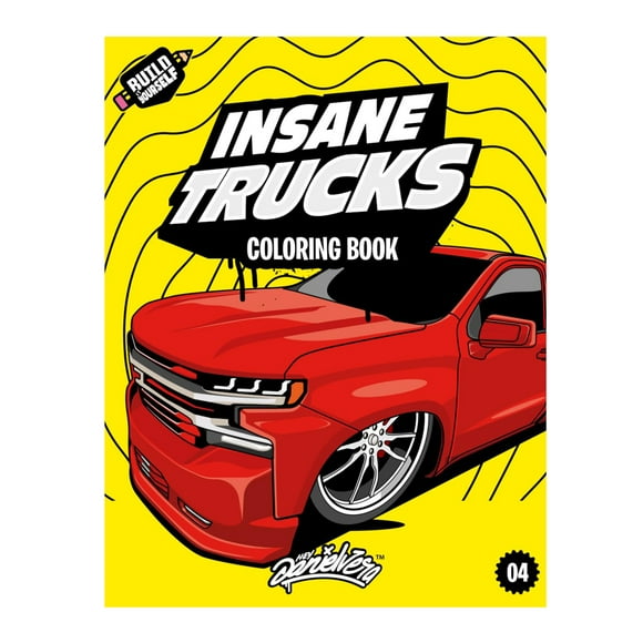 100 Modified Cars Coloring Sketchbook Automotive Adventure With 100 Coloring Pages For Kids & Teens Ages 6 18 Toys