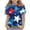Wine, variant on Fengactive Kids Girls Boys 4th of July Independence Day Short Sleeve T Shirt Size 3T-14T Cute Print Casual Top