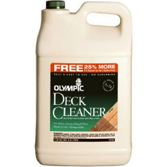 Olympic 52125AS2 2.5 Gallons Premium Deck Cleaner