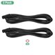 thumbnail image 4 of Uxcell 2-Pack Cable de Extensión a Prueba de Agua, Cable de 2 Pines de 9.84 Ft/3m con Conectores Masculinos y Femeninos IP67 para Focos [Negro], 4 of 7
