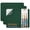 Dark Green, variant on Black Waterproof Self-Adhesive Canvas Repair Patches for Multipurpose Fabric Fixing