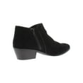 thumbnail image 2 of Style & Co. Womens Wileyy Faux Suede Booties Black 6.5 Medium (B,M), 2 of 2