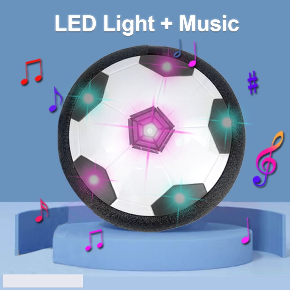 NOBRAND Hover Soccer Ball Toys Electric Floating with LED Light and Music Outdoor Game Sport for Kids