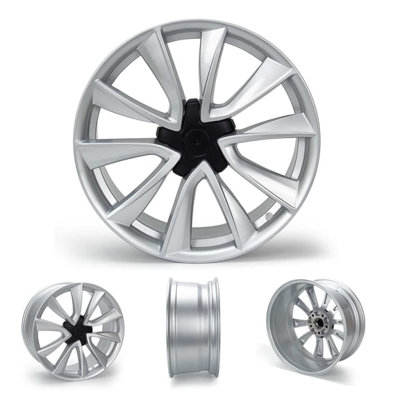 19" x 8.5" Aluminum Alloy Wheel Rim 5-Lug Silver Fits 2017-2023 Model 3 OE 95132