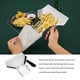 thumbnail image 2 of Inteprter Pala para patatas fritas, utensilio de cocina, cuchara para palomitas de maíz, tamaño compacto de acero inoxidable, agarre manual, Cocina y Comedor Manija única, 2 of 6