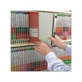 thumbnail image 7 of End Tab Pressboard Classification Folders with SafeSHIELD Coated Fasteners 3 Dividers, Letter Size, Gray-Green, 10/Box, 7 of 7