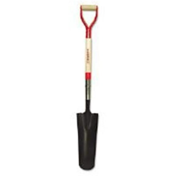 Union Tools 760-47103 16 Blade Length D Grip Closed Back Drain Spade 29 Handle Steel & Ash