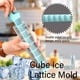 thumbnail image 4 of 2 Piezas 12 Rejillas Bandeja Cuadrada de Hielo Molde para Hacer Plástico para Cóctel Jugo Whisky Bandeja Cuadrada de Hielo con Tapa Herramienta de Cocina, 4 of 5