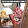 thumbnail image 5 of Yuyamidu Red Heart RV Dinette Cushion Covers Booth Set Valentine's Day RV Couch Cushion Cover Camper Cushion Slipcover 2 Pcs Comfortable Furniture Protector for RV Car Bench, 5 of 7