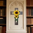 thumbnail image 6 of Gumesh Wooden Cross Wall Decor - Wood Crucifix for Home, Prayer Room, Office Desk, Inspirational Gift of Faith, Hope & Blessing, 6 of 6