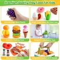 thumbnail image 2 of Set de comida Pretend Play KODATEK de 78 piezas con cesta de almacenamiento para niños, 2 of 6
