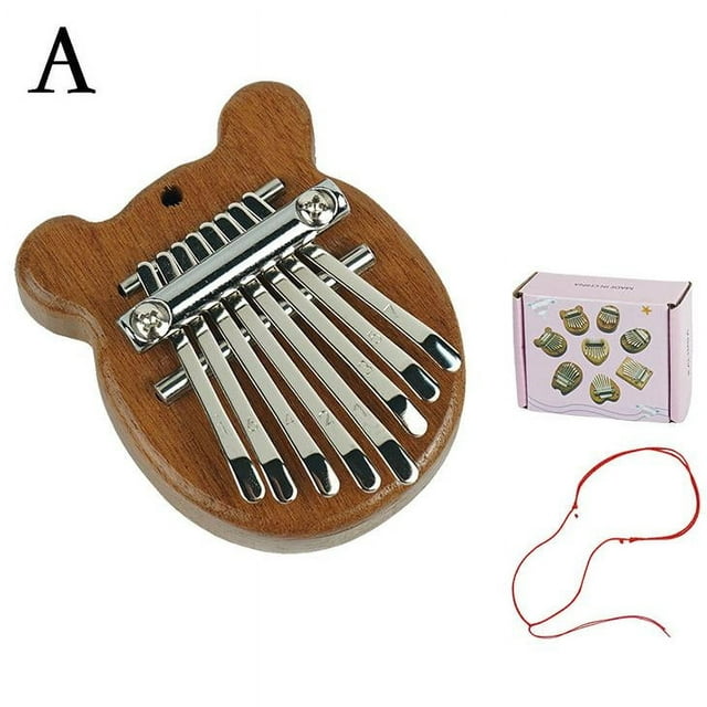 opvise Thumb Piano Exquisite Fine Workmanship Musical Instrument Kalimba Finger Thumb Piano for Kids Adults Beginners