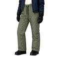 thumbnail image 2 of AHTJRT Womens Snow Pants Packable Winter Waterproof Windproof Outdoor Ultralight Warm Down Ski Pants Trousers Elastic Waist Going Out Play Trousers, 2 of 9