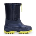 thumbnail image 2 of Blikcon Boys Girls&nbsp;Insulated Waterproof Mid Calf Winter Snow Boots(Color : Navy, Size : 11 Little Kid), 2 of 8